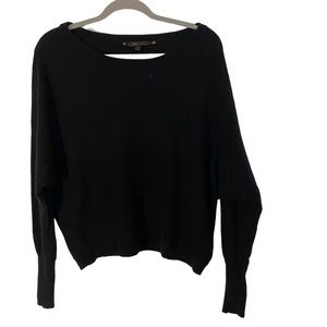 BCBG Maxazria Women's Black Sweater
